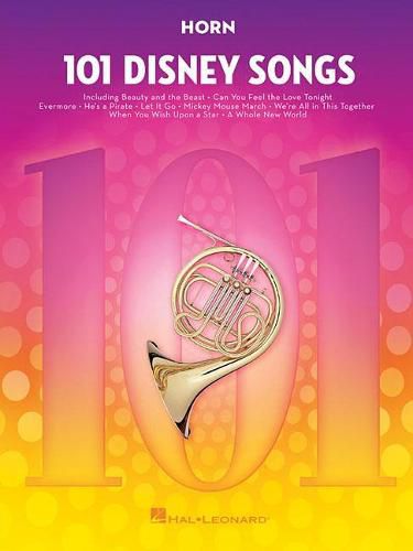 Cover image for 101 Disney Songs: For Horn