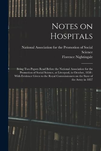 Cover image for Notes on Hospitals