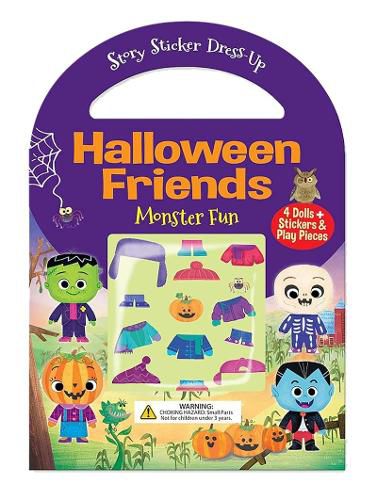 Halloween Friends: Monster Fun: Story Sticker Dress-Up