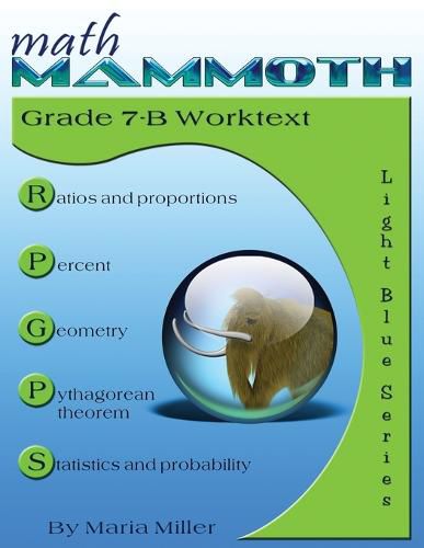 Math Mammoth Grade 7-B Worktext