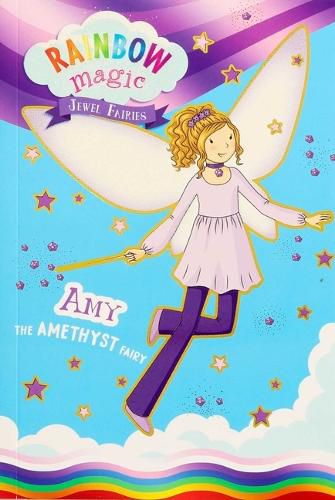 Cover image for Rainbow Magic Jewel Fairies #5: Amy the Amethyst Fairy