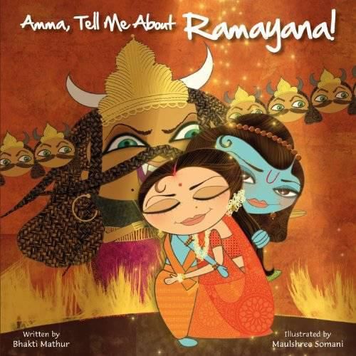 Cover image for Amma, Tell Me about Ramayana!