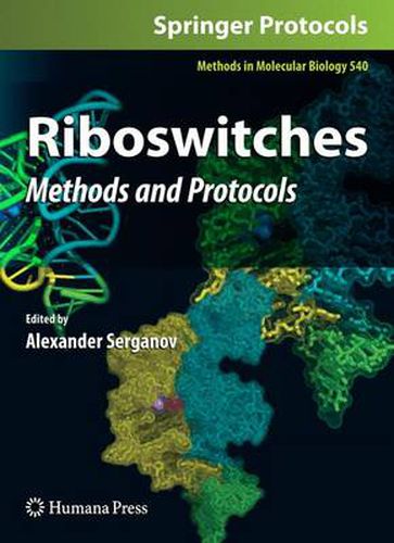 Cover image for Riboswitches: Methods and Protocols