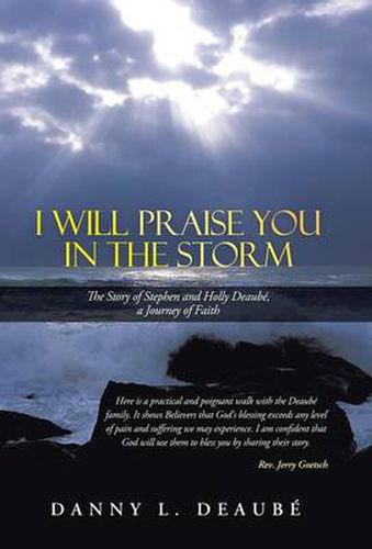 Cover image for I Will Praise You in the Storm: The Story of Stephen and Holly Deaube, a Journey of Faith