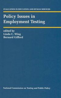 Cover image for Policy Issues in Employment Testing