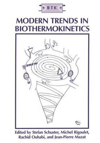 Cover image for Modern Trends in Biothermokinetics: Proceedings of the Fifth International Meeting Held in Bordeaux-Bombannes, France, September 23-26, 1992