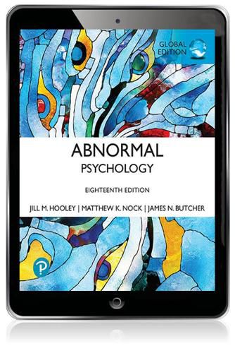 Cover image for Abnormal Psychology, Global Edition