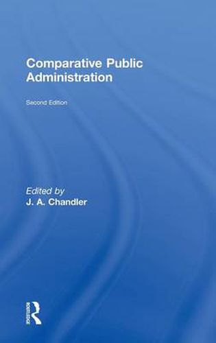 Cover image for Comparative Public Administration