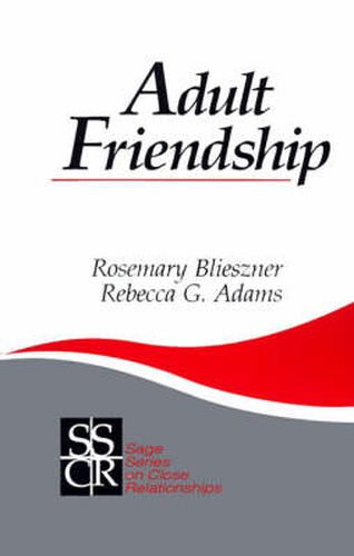 Cover image for Adult Friendship