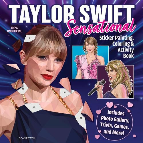 Taylor Swift Sensational Sticker Painting, Coloring & Activity Book