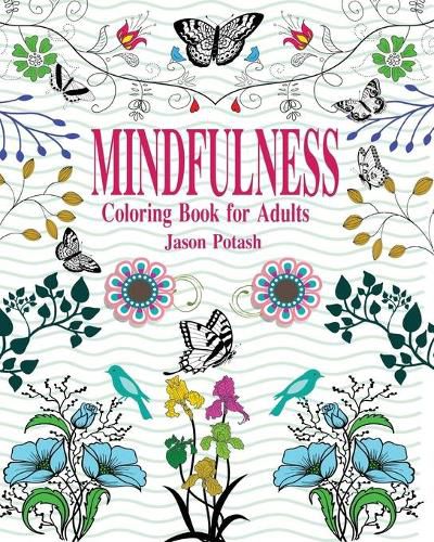 Cover image for Mindfulness Coloring Book for Adults