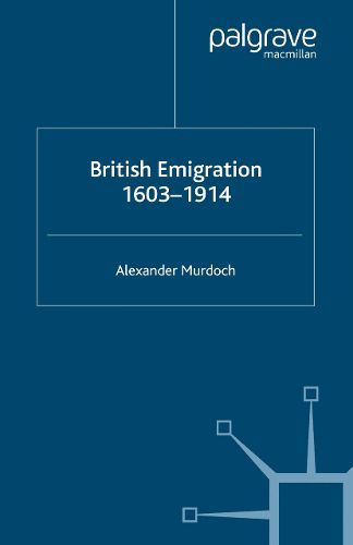 Cover image for British Emigration, 1603-1914