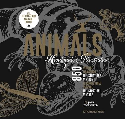 Cover image for Animals: 1000 Handmade Illustrations