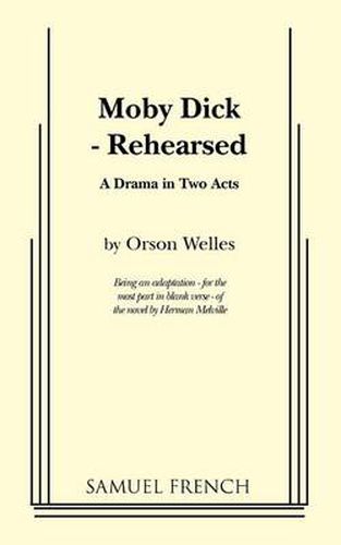 Cover image for Moby Dick - Rehearsed