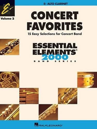 Cover image for Concert Favorites - Alto Clarinet