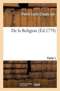 Cover image for de la Religion. Partie 1