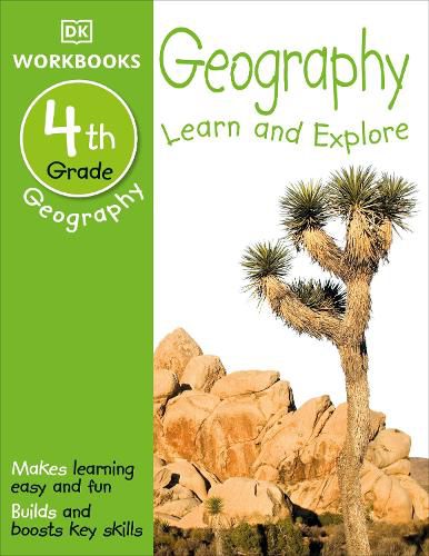 Cover image for DK Workbooks: Geography, Fourth Grade: Learn and Explore