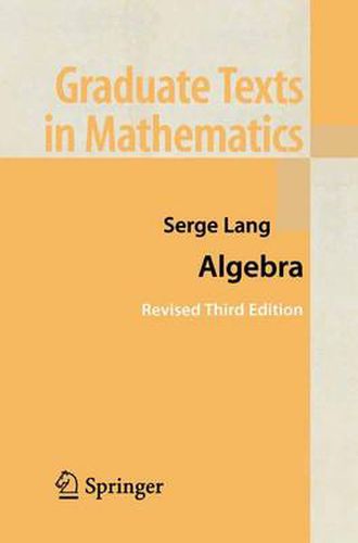 Cover image for Algebra