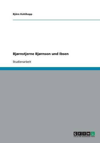 Cover image for Bjornstjerne Bjornson und Ibsen