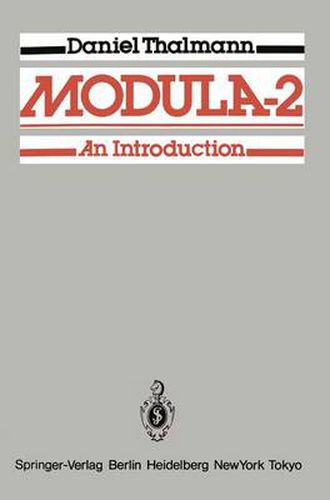 Cover image for Modula-2: An Introduction