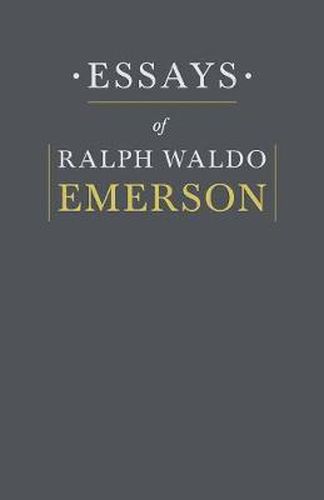 Cover image for Essays by Ralph Waldo Emerson