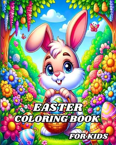 Cover image for Easter Coloring Book for Kids