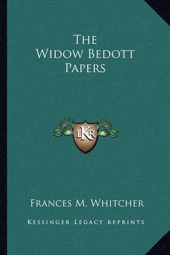 Cover image for The Widow Bedott Papers