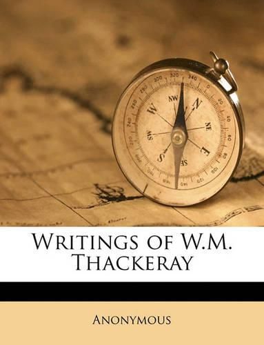 Cover image for Writings of W.M. Thackeray