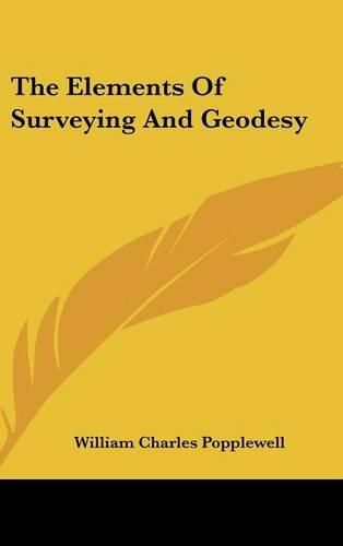 Cover image for The Elements of Surveying and Geodesy