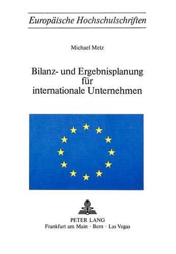 Cover image for Bilanz- Und Ergebnisplanung Fuer Internationale Unternehmen