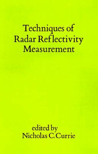 Cover image for Techniques of Radar Reflectivity Measurement