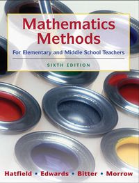 Cover image for Mathematics Methods for Elementary and Middle School Teachers