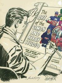Cover image for The Art of the Simon and Kirby Studio