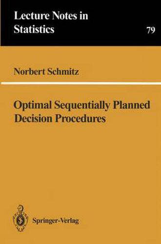 Cover image for Optimal Sequentially Planned Decision Procedures