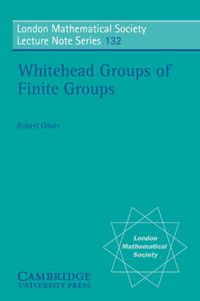 Cover image for Whitehead Groups of Finite Groups