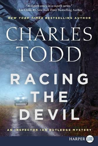 Cover image for Racing The Devil [Large Print]