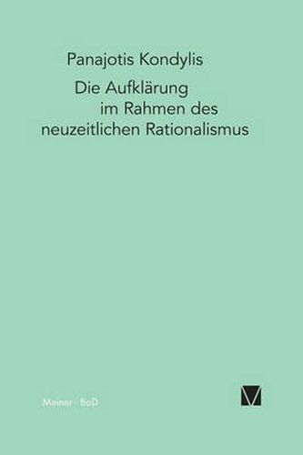 Cover image for Die Aufklarung im Rahmen des neuzeitlichen Rationalismus