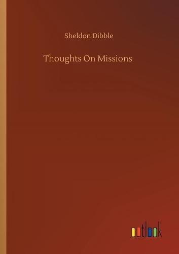 Cover image for Thoughts On Missions