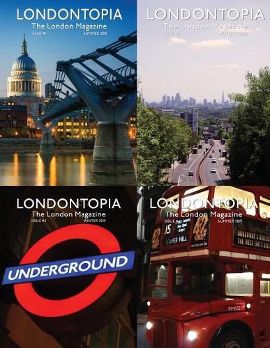 Cover image for Londontopia Magazine Omnibus - 4 Issues of the London Magazine