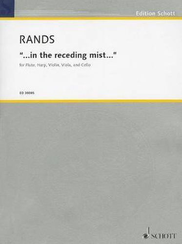 Cover image for In the Receding Mist: For Flute, Harp, Violin, Viola, and Cello