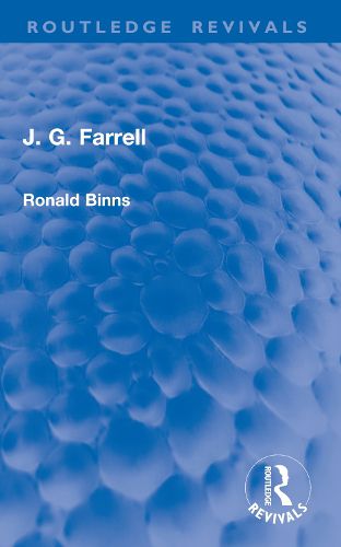 Cover image for J. G. Farrell