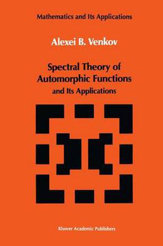 Cover image for Spectral Theory of Automorphic Functions: and Its Applications