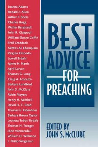 Cover image for Best Advice for Preaching