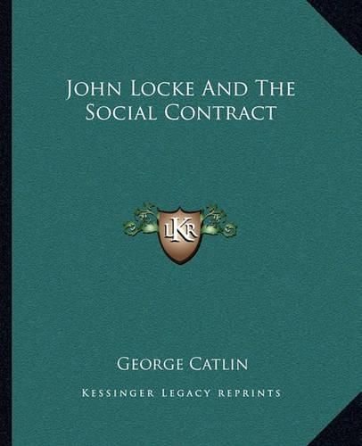 Cover image for John Locke and the Social Contract