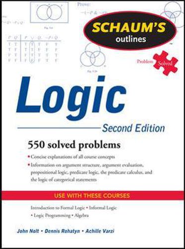 Cover image for Schaum's Outline of Logic, Second Edition