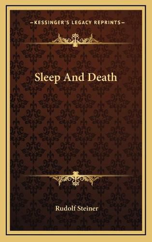 Cover image for Sleep and Death