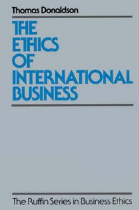 Cover image for The Ethics of International Business