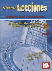 Cover image for Primeras Lecciones: Guitarra Para Principiantes: Aprendiendo Acordes Tocando Canciones