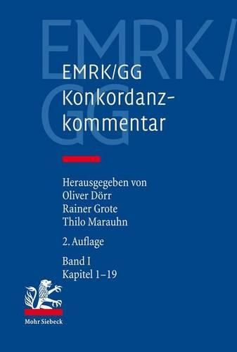 Cover image for EMRK/GG: Konkordanzkommentar zum europaischen und deutschen Grundrechtsschutz