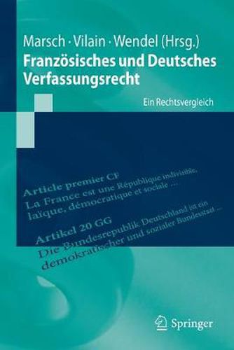 Cover image for Franzoesisches und Deutsches Verfassungsrecht: Ein Rechtsvergleich